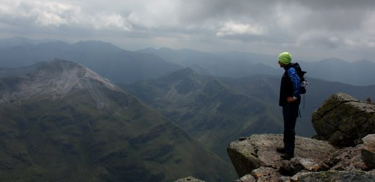 The Southern view from Ben Nevis