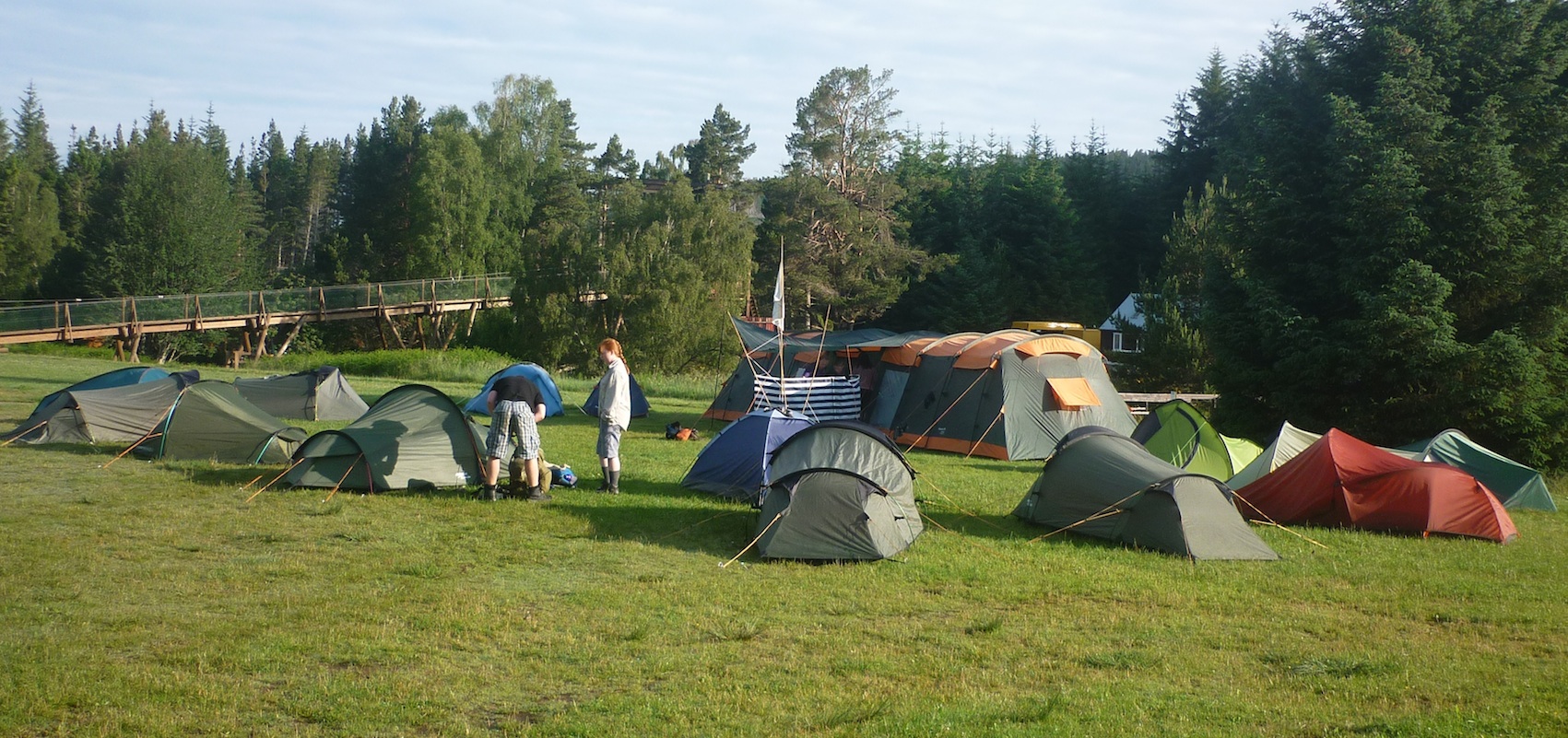 Highland camp