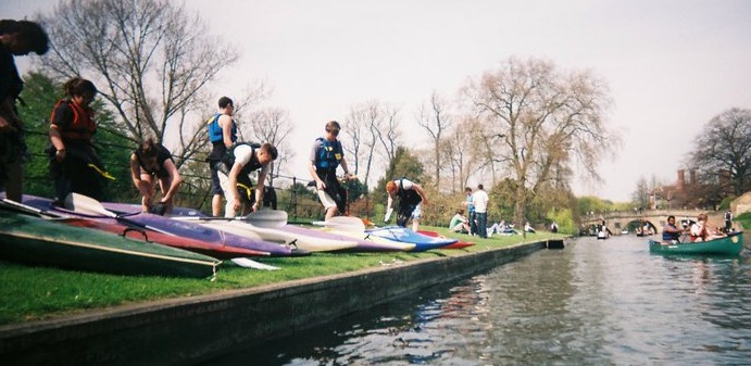 Group outing on the Cam